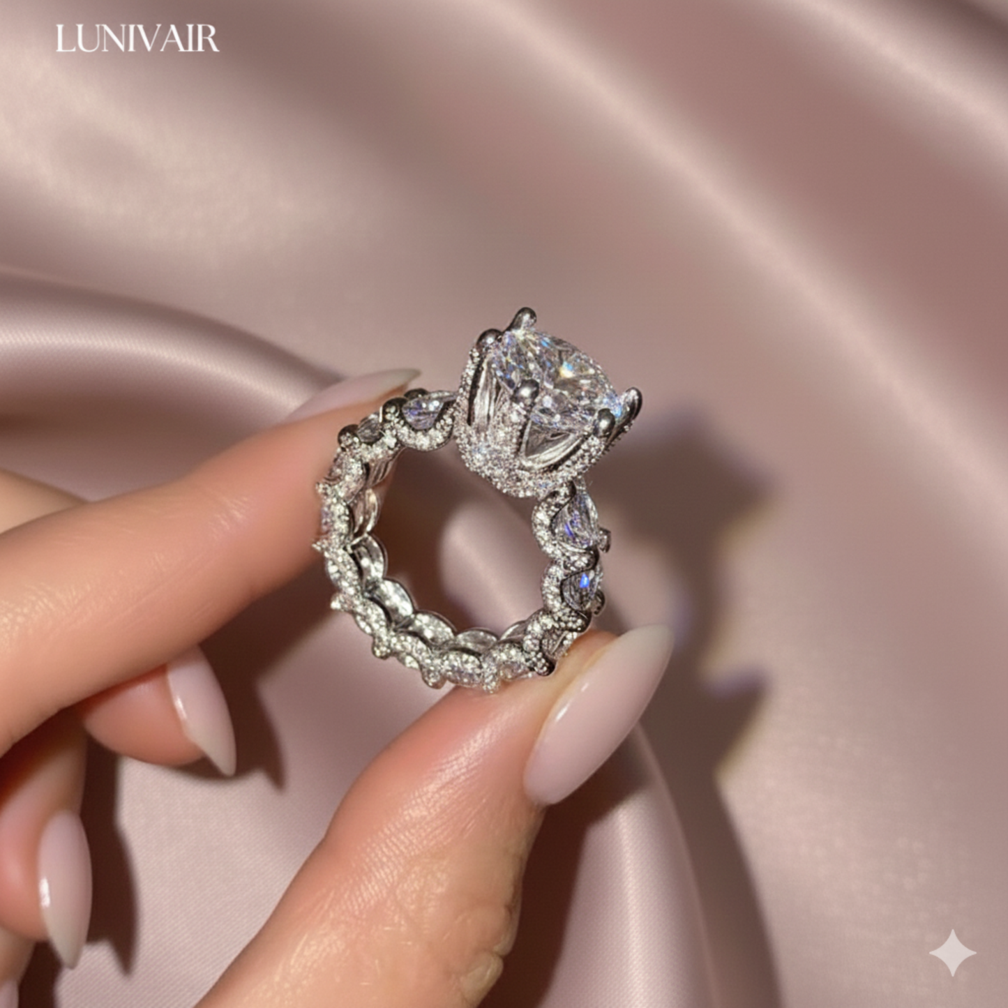 Eleganter Zirkonia Ring