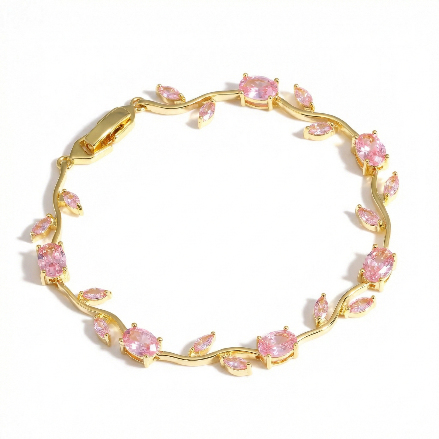 Kristall-Blüten-Armband