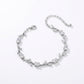 Kristall-Blüten-Armband Verstellbar
