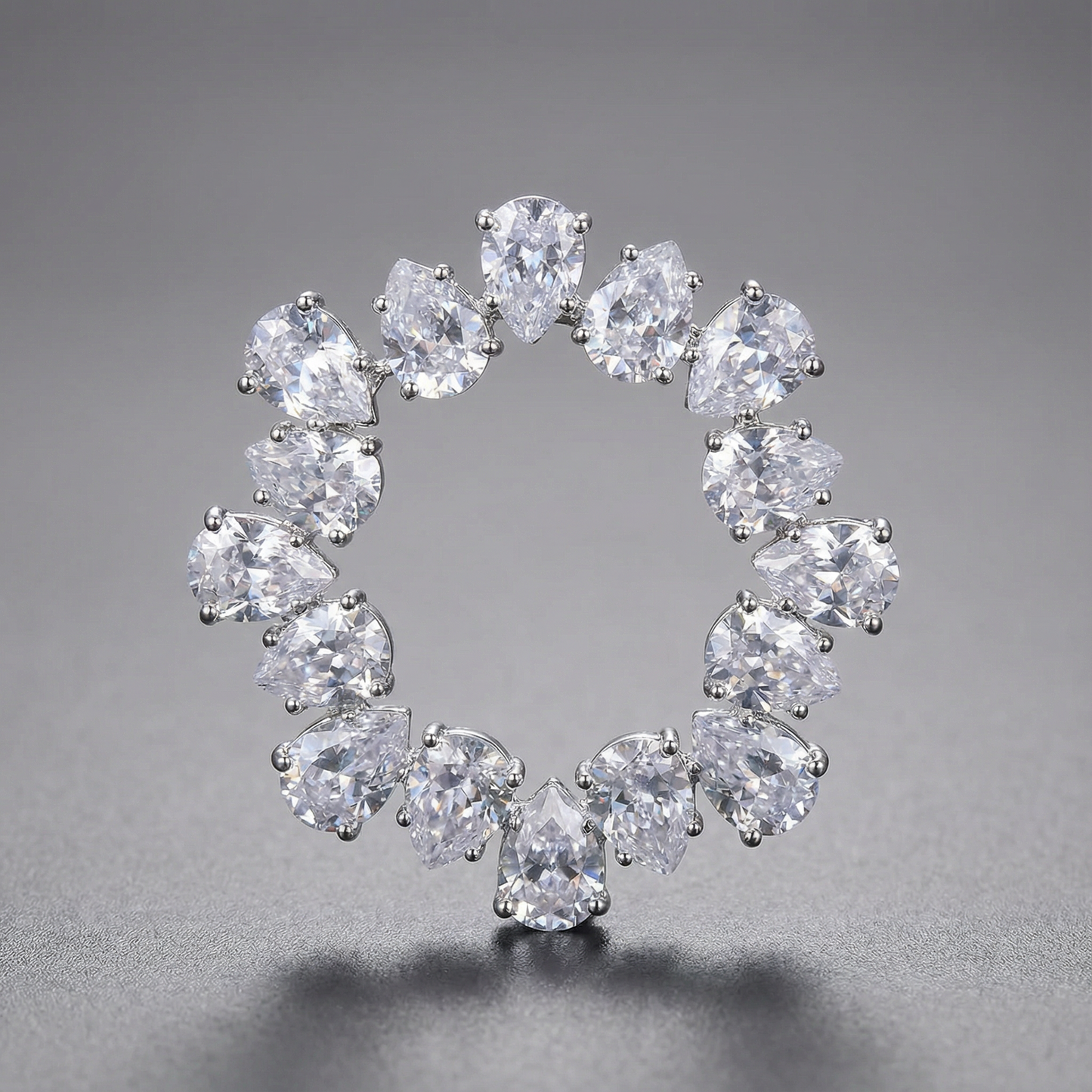 Edle Zirkonia Ohrringe