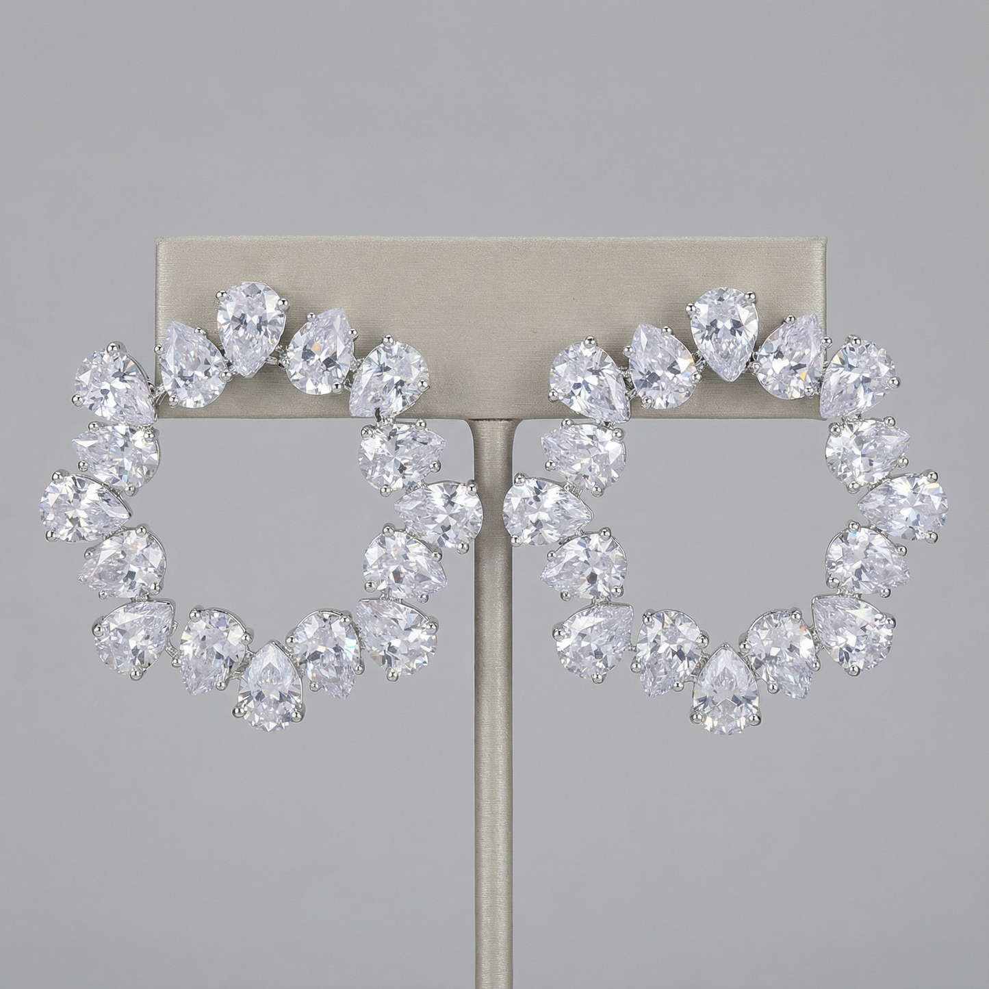 Edle Zirkonia Ohrringe