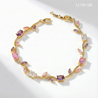 Kristall-Blüten-Armband